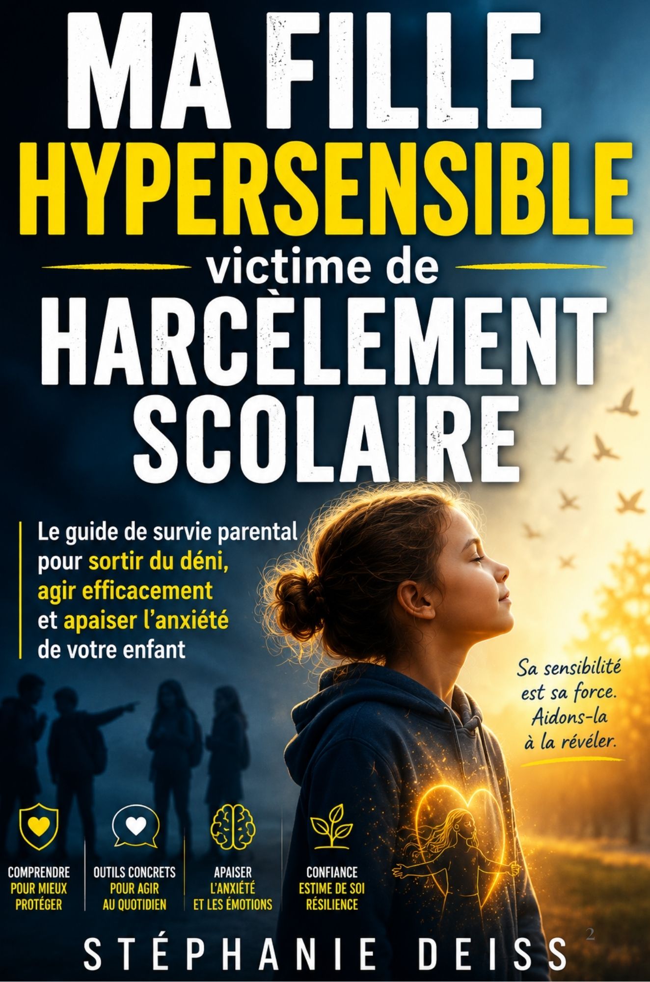 Couverture de Ma fille hypersensible victime de harcèlement scolaire