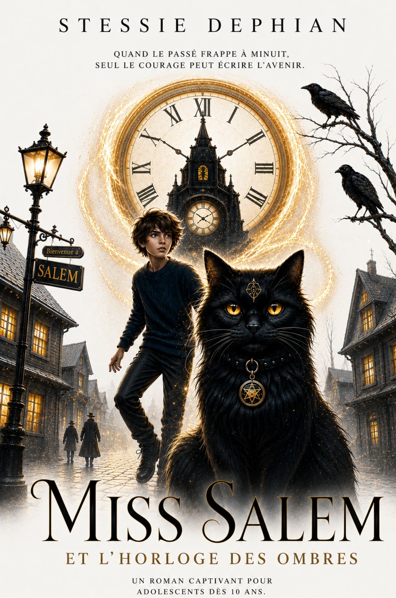 Couverture de Miss Salem et l’Horloge des ombres